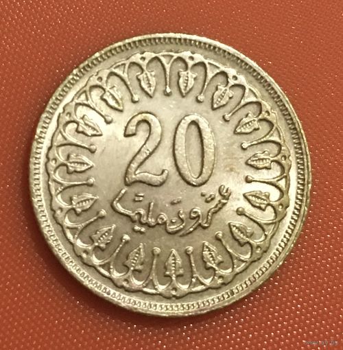 106-14 Тунис, 20 миллимов 1960 г.