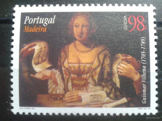 Мадейра 1996 Европа, известные женщины** Михель-2,5 евро