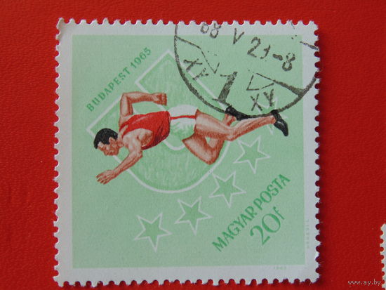Венгрия 1968 г. Спорт.