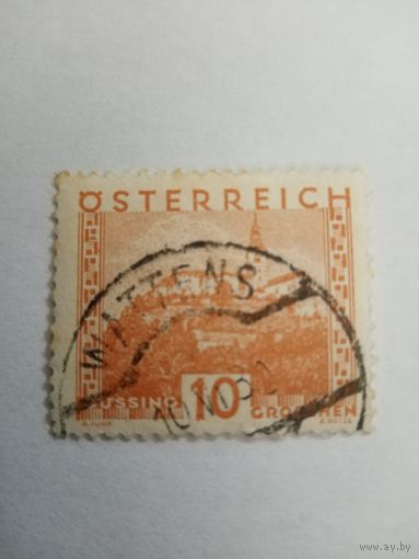 Австрия 1929г. Стандарт. 10 грош