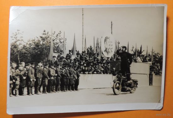 Фото "Военный смотр", 1940-1950-е гг.