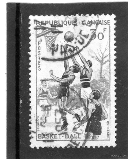 Франция.Ми-1100.Баскетбол. Серия: Сериал Спорт. 1956.