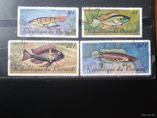 Бурунди 1967 Рыбы