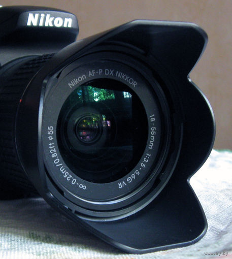 Объектив Nikon AF-P DX Nikkor 18-55mm f/3.5-5.6G VR