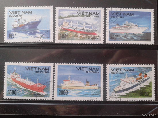 Вьетнам 1990 Корабли Полная серия