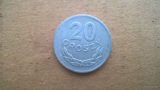 Польша 20 грошей, 1976г. (D-27)