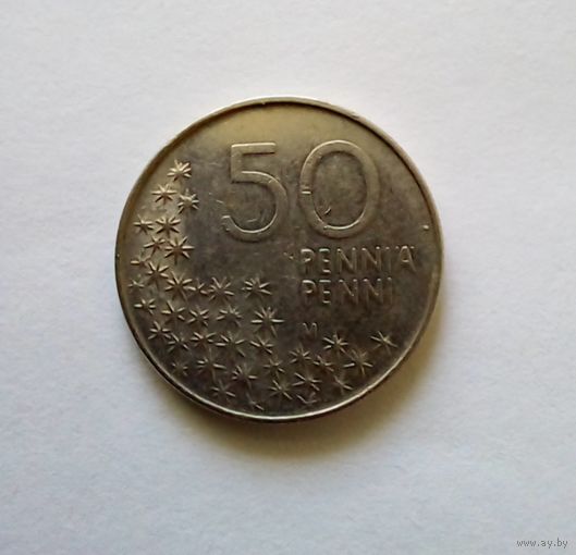 Финляндия 50 пенни 1990