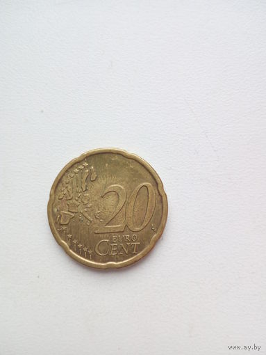 20 евро центов 2002г. Австрия