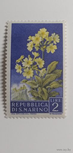 Сан Марино 1957. Цветы