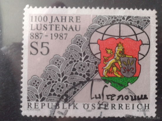 Австрия 1987 1100 лет, герб