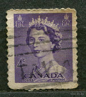 Королева Елизавета II. Канада. 1953