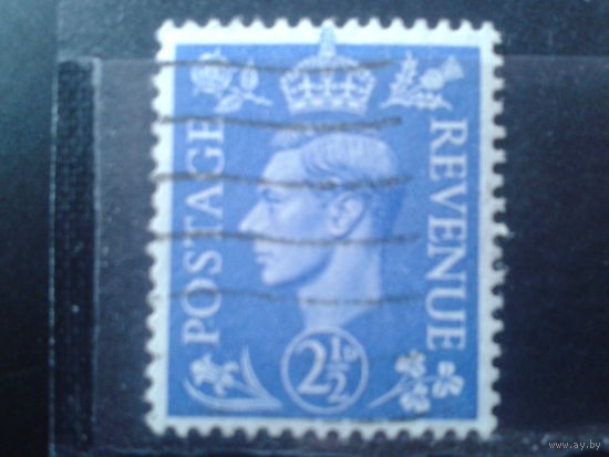 Англия 1937 Король Георг   2 1/2 пенса