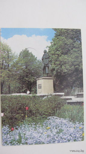 Памятник   1988г  г.Калининград Ф.Шиллер