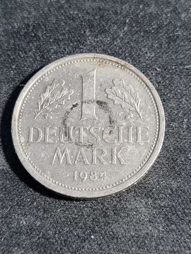 Германия (ФРГ) 1 марка 1984 D