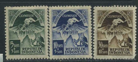 Индонезия 1951г 663 /Олимпиада/