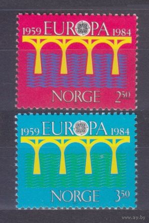 1984 Норвегия 904-905 Европа Cепт 3,50 евро