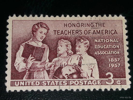 США 1957 год. 100-летие Национальной ассоциации образования