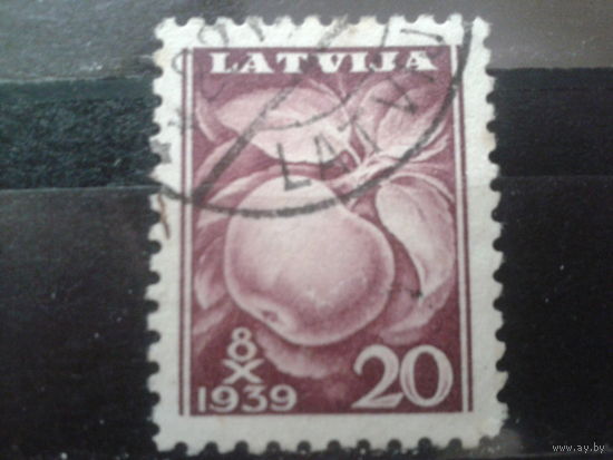 Латвия 1939 Яблоко