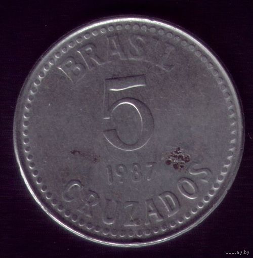 5 Крузадо 1987 год Бразилия