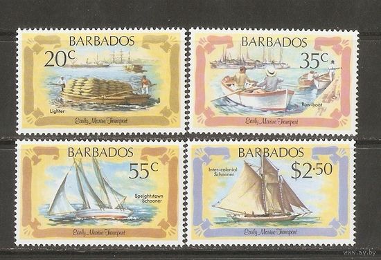 Барбадос 1980 Корабли