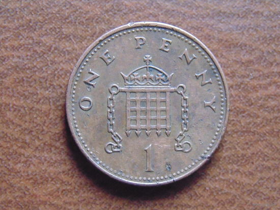Великобритания 1 пенни  2007г.