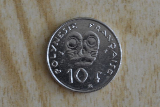 Французская Полинезия 10 франков 1995
