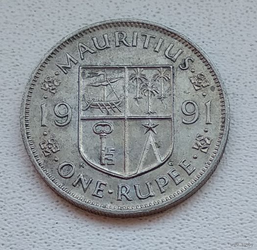 Маврикий 1 рупия, 1991 6-12-16