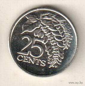 Тринидад и Тобаго 25 цент 2014