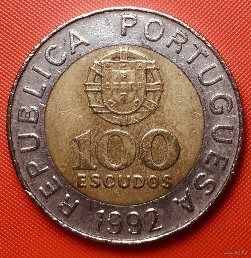 30-28 Португалия, 100 эскудо 1992 г.