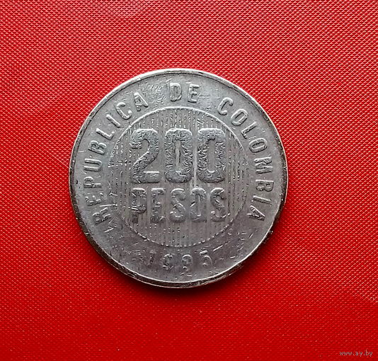 42-07 Колумбия, 200 песо 1995 г.