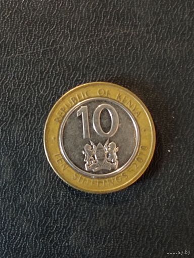 Кения 10 шиллингов 2010 г.