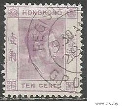 Гонконг. Король Георг VI. 1938г. Mi#144.