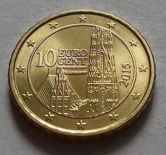 10 евроцентов, Австрия 2015 г., AU