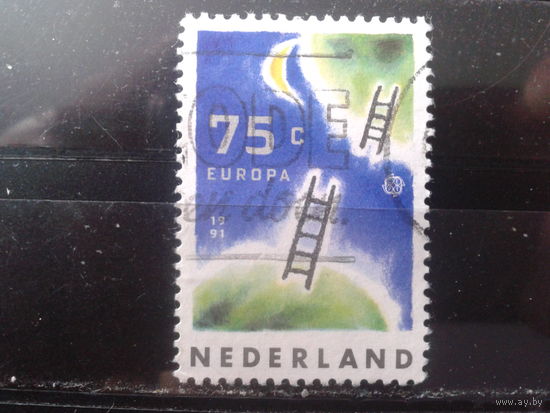 Нидерланды 1991 Европа, астрономия. Лестница в небо