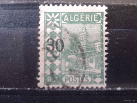 Алжир 1927 колония Франции Стандарт, Надпечатка 30с на 25с