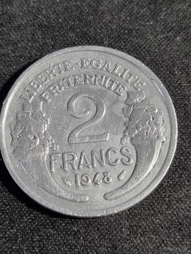 ФРАНЦИЯ 2 франка 1948