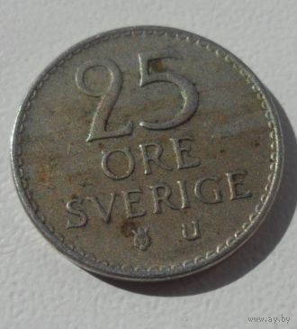 25 эре Швеция 1963 года (из копилки)
