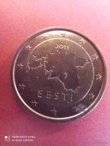 2 евроцента 2011, Эстония