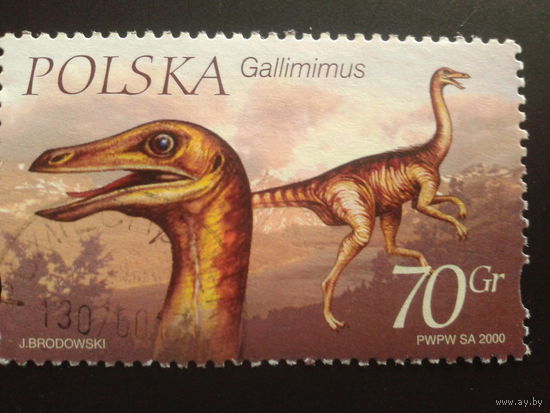 Польша 2000 динозавры