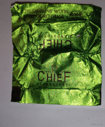 Фантик от конфеты Chief