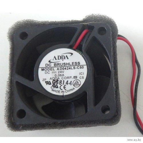Вентилятор охлаждения ADDA AD0424LS-C50 24 В 0.06A 4020 для принтера