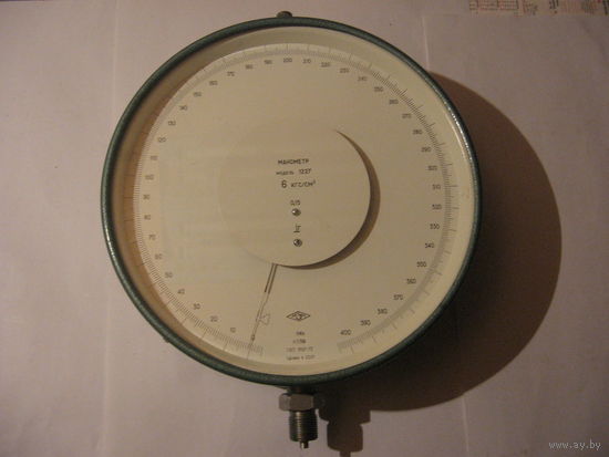 Манометр образцовый (модель 1227)   0-10 кгс/см2 - цена снижена Лот N1