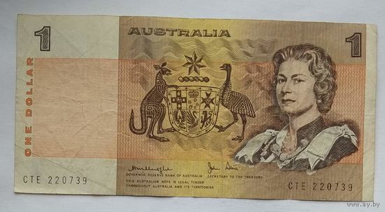 Австралия 1 доллар 1974 - 1983 г.