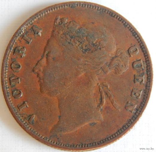 15. Стрейтс-Сетлментс, 1 цент 1901 год. Виктория