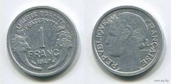 Франция. 1 франк (1947)