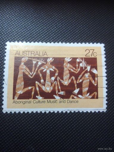 Австралия. Культура аборигенов. 1982г. гашеная