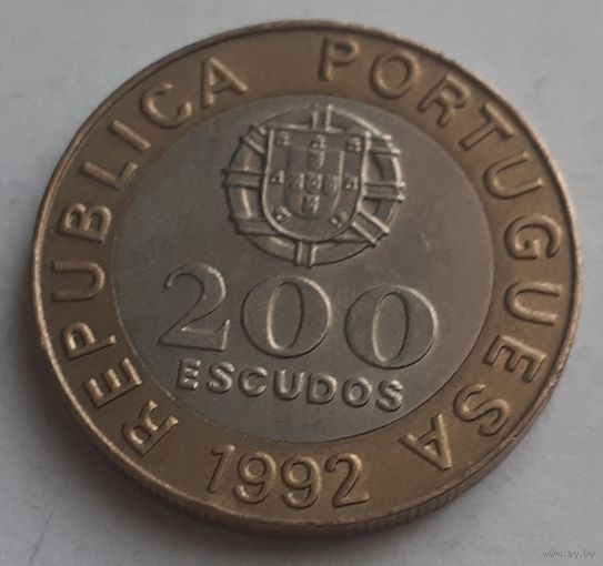 Португалия 200 эскудо, 1992
