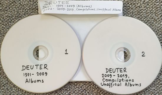 DVD MP3 дискография DEUTER - 2 DVD