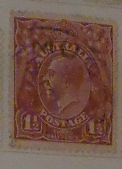 Король Георг V. Австралия. Дата выпуска: 1918-11-09