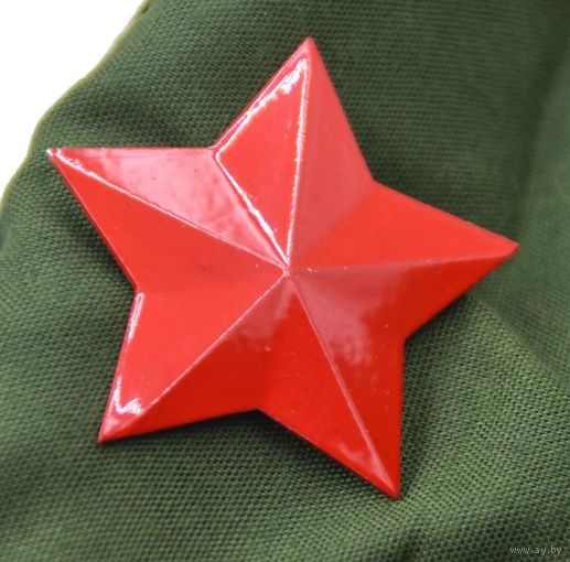 Звезда - кокарда на кепку Мао Цзэдуна